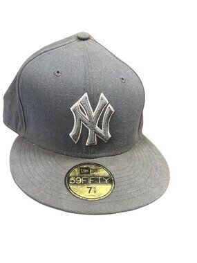 new Era NY Yankees 59fifty authentic mens green 7 5/8 cap SKU 10-614